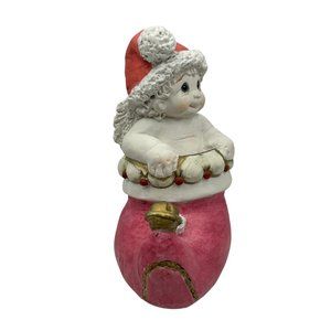 Vintage Dreamsicles Sittin Pretty Figure Kristin 2000 Baby Stocking Christmas